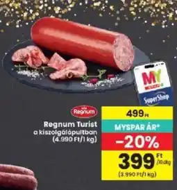 Interspar Regnum Turist ajánlat