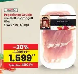 Interspar PROSCIUTTO CRUDO ajánlat