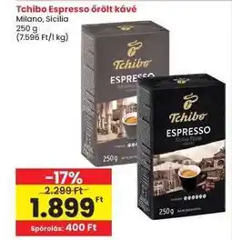 Interspar Tchibo Espresso Őrölt Kávé ajánlat