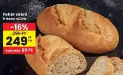 Interspar Fehér vekni frissen sütve ajánlat