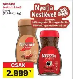 Interspar NESCAFÉ Instant kávé ajánlat