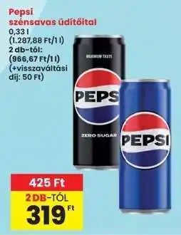 Interspar Pepsi szénsavas üdítőital ajánlat