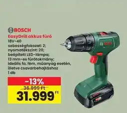 Interspar EasyDrill akkus fúró ajánlat