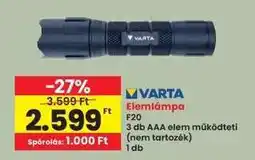 Interspar VARTA Elemlámpa ajánlat