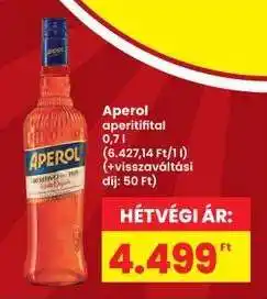 Interspar Aperol ajánlat