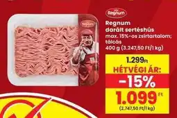Interspar Regnum darált sertéshús ajánlat