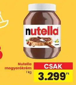 Spar Nutella mogyorókrém ajánlat