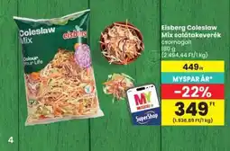 Spar Eisberg Coleslaw mix salátakeverék ajánlat