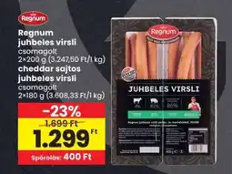 Spar Regnum juhbeles virsli csomagolt ajánlat