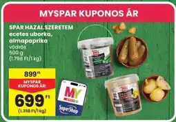Spar SPAR HAZAI.SZERETEM ecetes uborka, almapaprika ajánlat