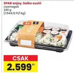 Spar SPAR enjoy. Saiko sushi ajánlat