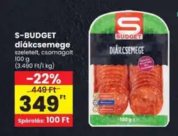 Spar S-BUDGET diákcsemege ajánlat