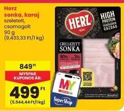 Spar Herz sonka, karaj ajánlat