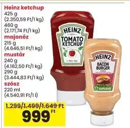 Spar HEINZ Ketchup ajánlat