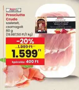 Spar PROSCIUTTO CRUDO ajánlat