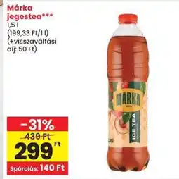 Spar MÁRKA Jegestea ajánlat