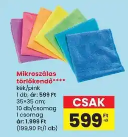 Spar Mikroszálas törlőkendő ajánlat