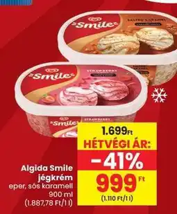 Spar Algida Smile jégkrém ajánlat