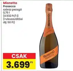 Spar Mionetto Prosecco ajánlat