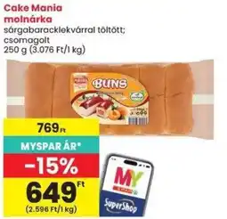 Spar Cake Mania molnárka ajánlat