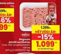 Spar Regnum darált serteshús ajánlat