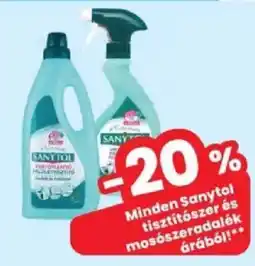 Interspar Sanytol tisztítószer ajánlat