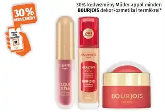 Müller bourjois dekorkozmetikai termék ajánlat