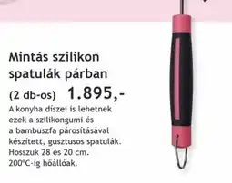 Betly Mintás szilikon spatulák párban ajánlat