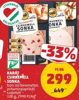 PENNY Karát csirkemell sonka ajánlat