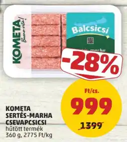 PENNY Kometa sertés-marha csevapcsiccsi ajánlat