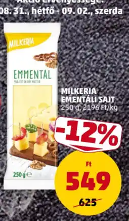 PENNY Milkeria ementáli sajt ajánlat