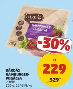 PENNY Dárdás hamburger-pogácsa ajánlat