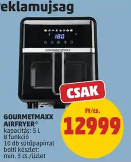 PENNY Gourmetmaxx airfryer ajánlat