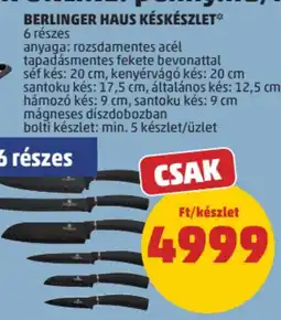 PENNY Berlinger Haus késkészlet ajánlat