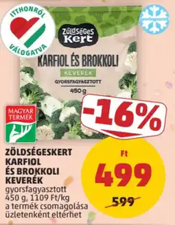 PENNY Zöldségeskert karfiol és brokkoli keverék ajánlat