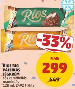 PENNY Rios pálciikás jégkrém ajánlat
