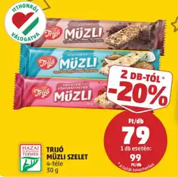 PENNY Trijó müzli szelet ajánlat