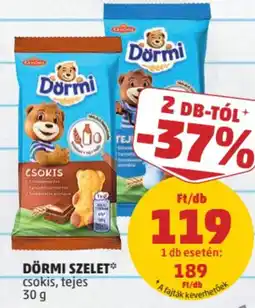 PENNY Dörmi szelet* csokis, tejes ajánlat
