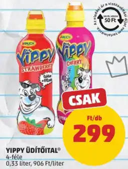 PENNY Yippy üdítőital ajánlat