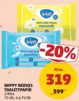 PENNY Wippy nedves toalettpapír ajánlat