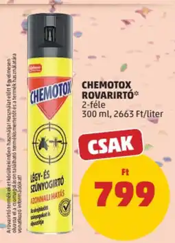 PENNY Chemotox rovarirtó ajánlat