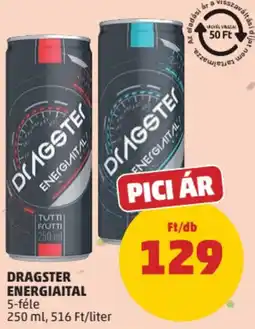 PENNY Dragster energiaital ajánlat
