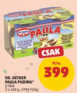 PENNY Dr. Oetker Paula Puding ajánlat