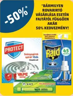 PENNY Protect szúnyogirtó spirál ajánlat