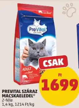 PENNY Prevital száraz macskaeledel ajánlat