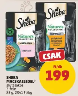 PENNY Sheba macskaeledel alutasakos ajánlat
