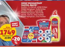 PENNY Somat mosogatógép tisztító, öblítő ajánlat