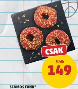 PENNY Számoss fánk ajánlat