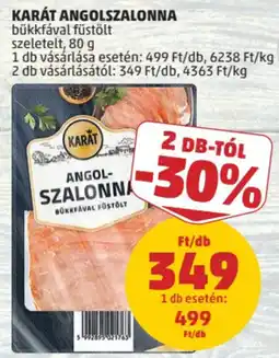 PENNY Karát angolszalonna ajánlat