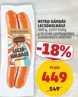 PENNY Dárdás lecsó-kolbász ajánlat